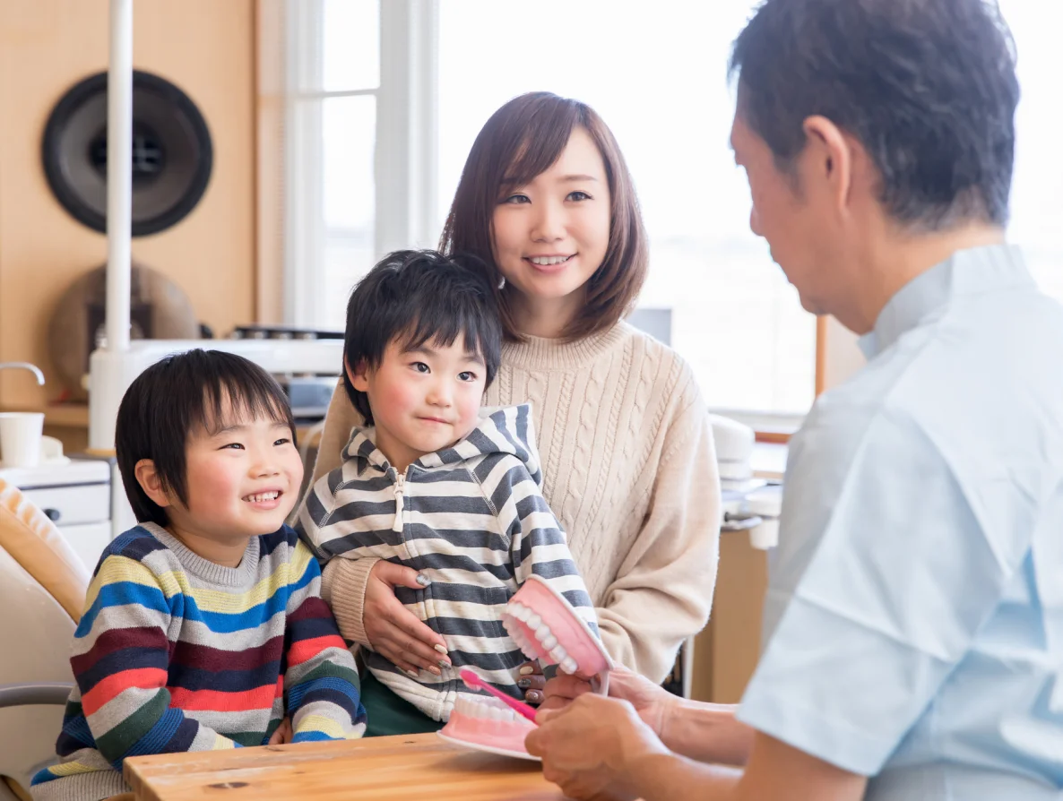 小児歯科の診療の様子